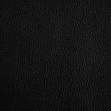 fekete műbőr kutyaágy 90 x 53 x 30 cm