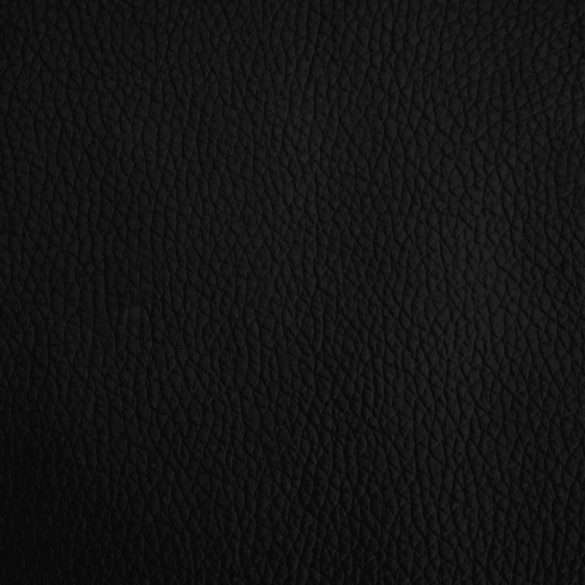 fekete műbőr kutyaágy 90 x 53 x 30 cm