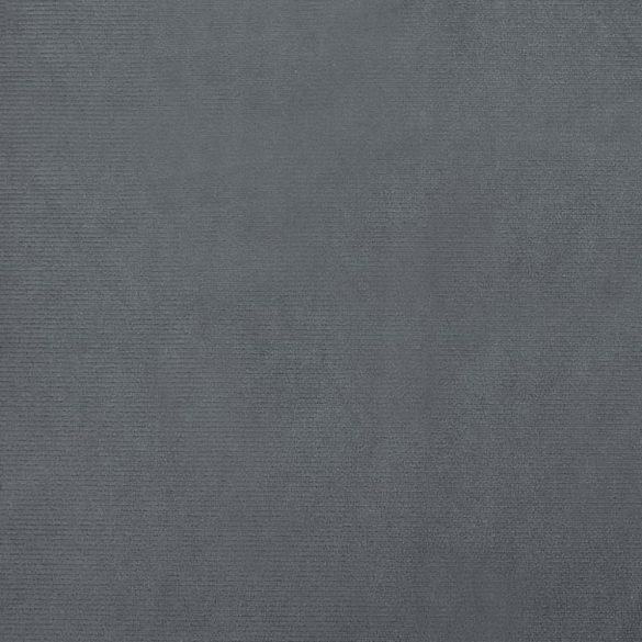 sötétszürke bársony kutyaágy 70 x 45 x 30 cm