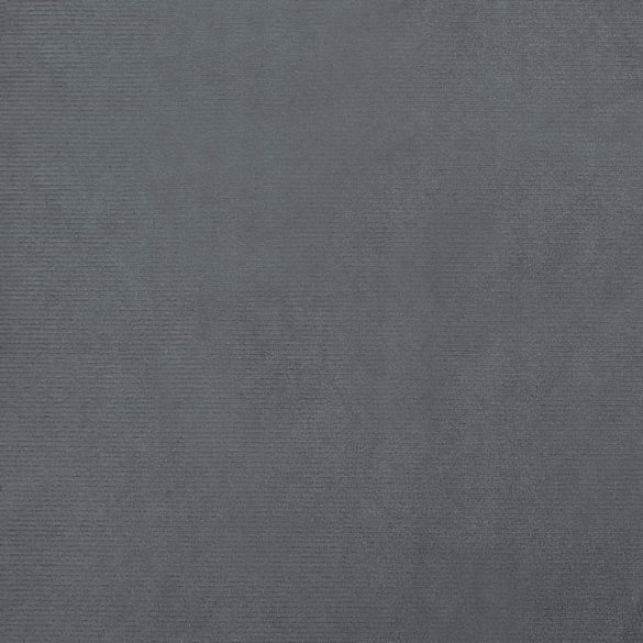 sötétszürke bársony kutyaágy 50 x 40 x 26,5 cm