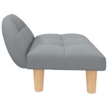 világosszürke szövet kutyaágy 70 x 52 x 30 cm