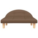 barna szövet kutyaágy 70 x 52 x 30 cm