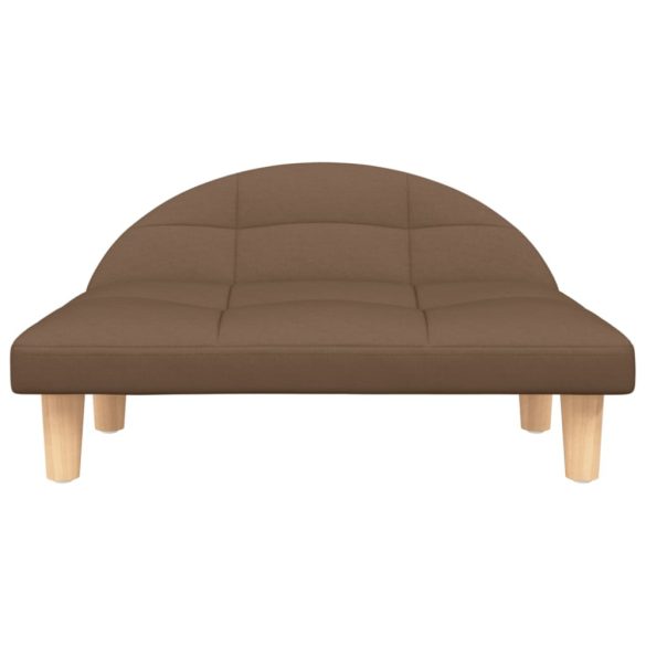 barna szövet kutyaágy 70 x 52 x 30 cm