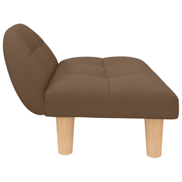 barna szövet kutyaágy 70 x 52 x 30 cm