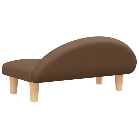 barna szövet kutyaágy 70 x 52 x 30 cm