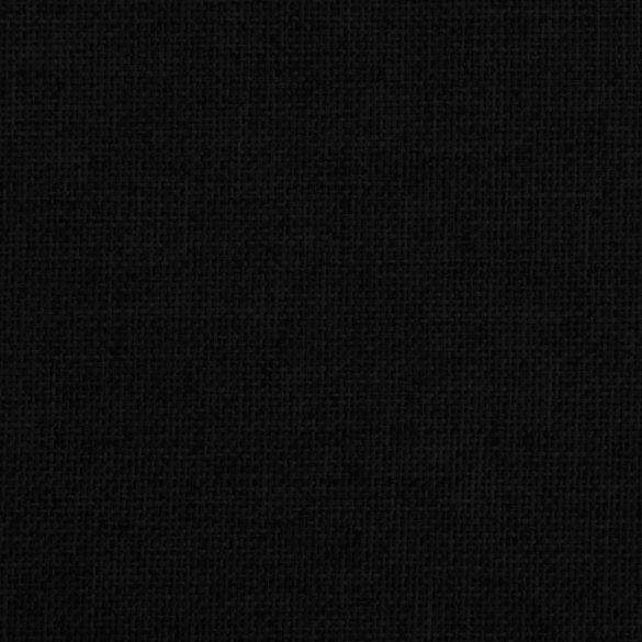 fekete szövet kutyaágy 70 x 52 x 30 cm