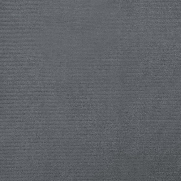 sötétszürke bársony kutyaágy 100 x 54 x 33 cm