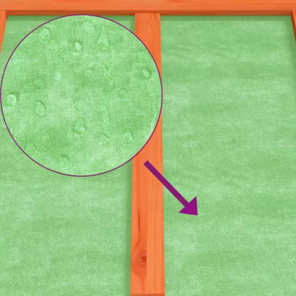 barna tömör fenyőfa madárház 91,5 x 53 x 170 cm