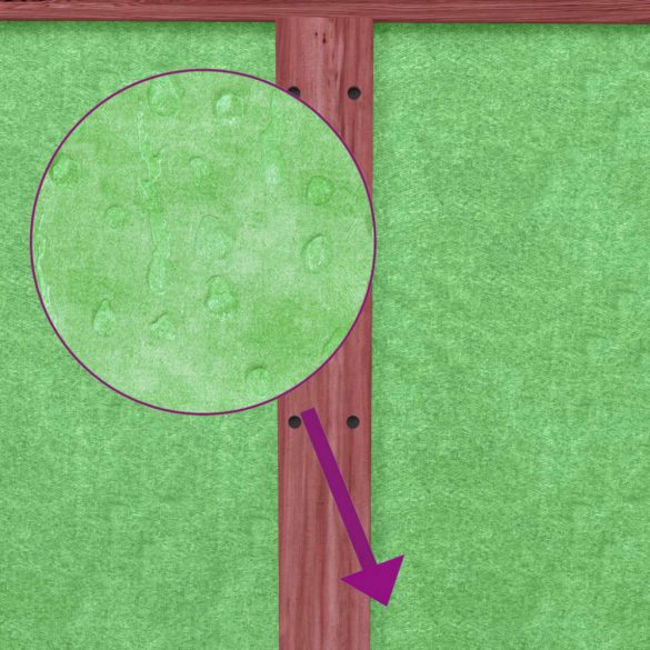 mokkabarna tömör fenyőfa nyúlketrec 117,5 x 97 x 47,5 cm