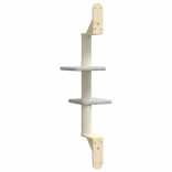 világosszürke falra szerelhető kaparófa 108 cm