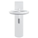 3 db hordozható ezüst acél vödörkampó