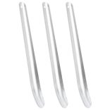 3 db ezüstszínű alumínium ló izzadságlehúzó kaparóeszköz