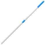 fekete acél teleszkópos vasvillanyél