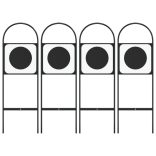 4 db acél pályabetű díjlovagláshoz