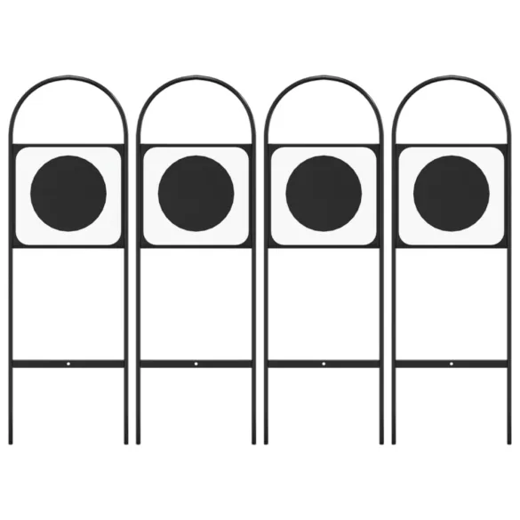 4 db acél pályabetű díjlovagláshoz