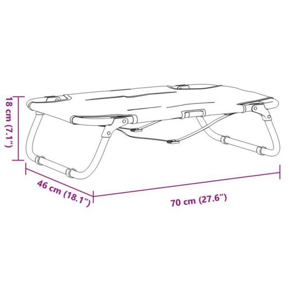 antracitszürke oxford szövet és acél összecsukható kutyaágy