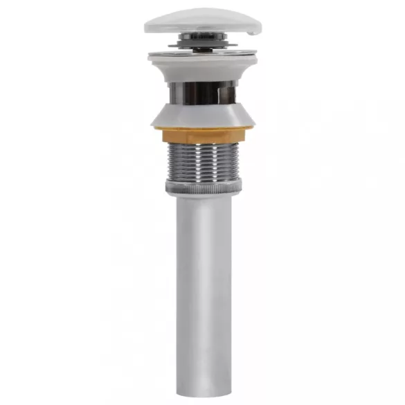 rozsdamentes acél mosdólefolyó túlfolyásgátlóval