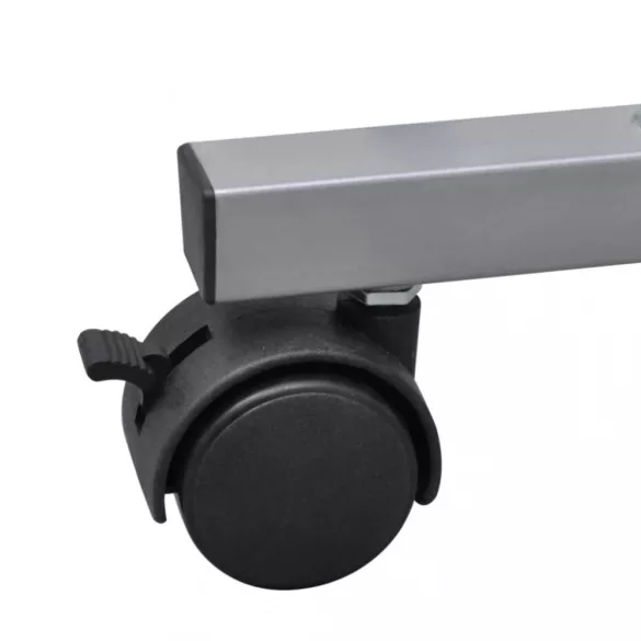 Computer Iróasztal KIhuzható Tálcás Office Diák Asztal Barna