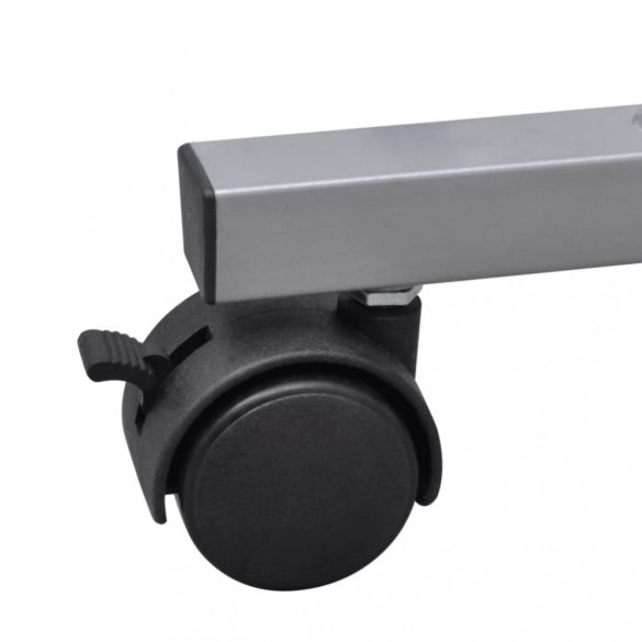 Computer Iróasztal KIhuzható Tálcás Office Diák Asztal Fehér