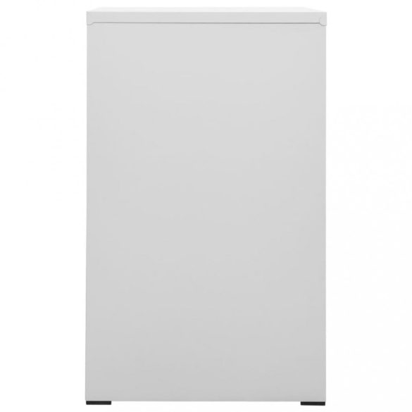 világosszürke acél irattartó szekrény 46 x 62 x 102,5 cm