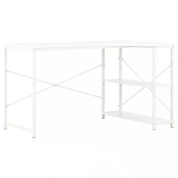 fehér számítógépasztal 120 x 72 x 70 cm