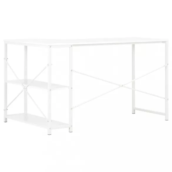 fehér számítógépasztal 120 x 72 x 70 cm