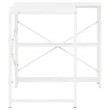 fehér számítógépasztal 120 x 72 x 70 cm