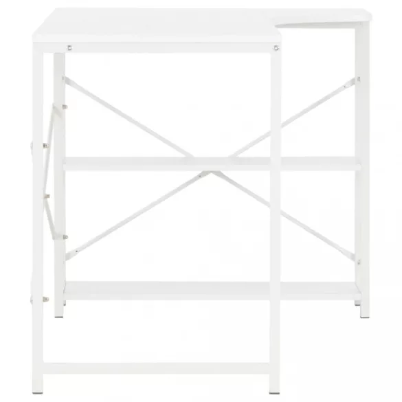 fehér számítógépasztal 120 x 72 x 70 cm