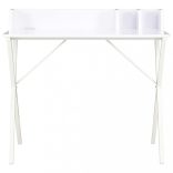 fehér íróasztal 80 x 50 x 84 cm