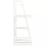 fehér íróasztal polcrendszerrel 102 x 50 x 117 cm