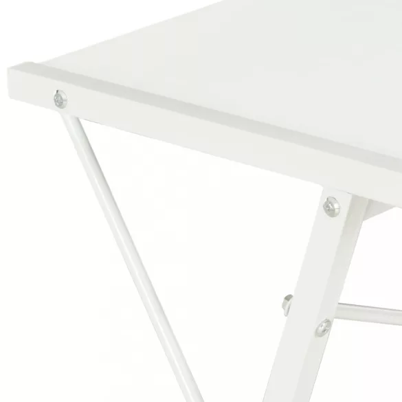 fehér íróasztal polccal 116 x 50 x 93 cm