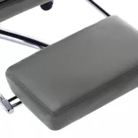 antracitszürke műbőr irodaszék