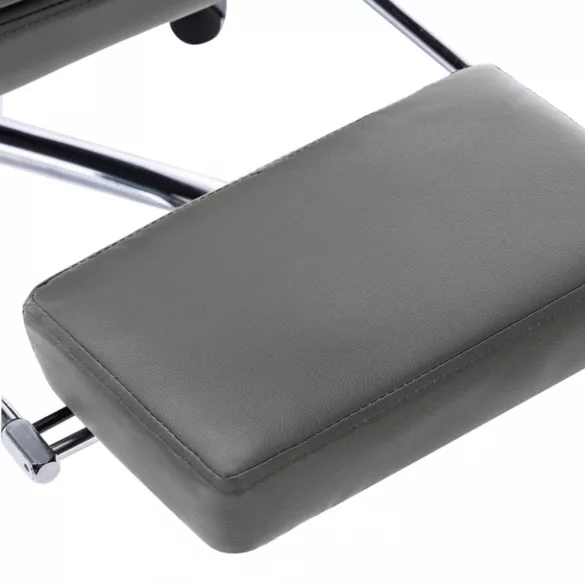 antracitszürke műbőr irodaszék