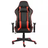 piros PVC forgó gamer szék