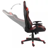 piros PVC forgó gamer szék