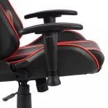 piros PVC forgó gamer szék