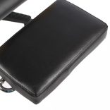 piros PVC forgó gamer szék lábtartóval