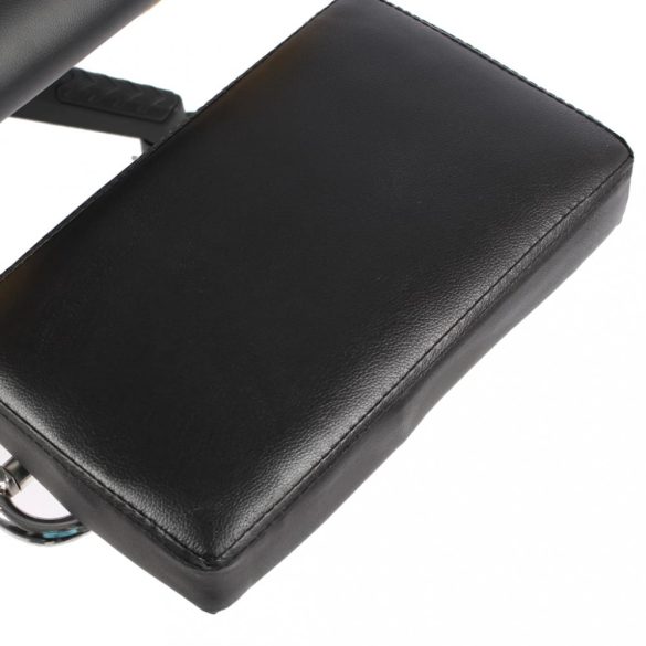 aranyszínű PVC forgó gamer szék lábtartóval