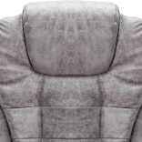 világosszürke művelúr irodai masszázsszék