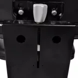 fekete traktorülés felfüggesztéssel