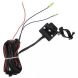 12 V-os elektromos csörlő 1360 kg szerelőlappal görgős léccel