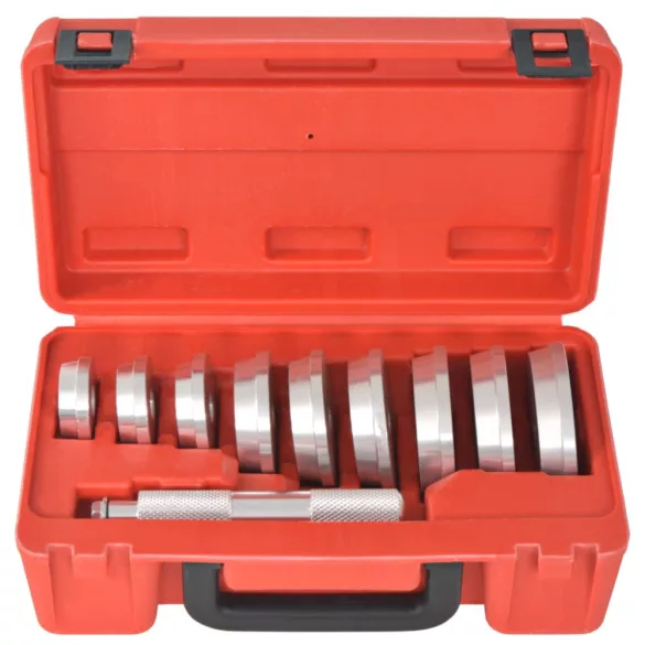 10 darabos golyóscsapágy-, szimeringbeütő készlet