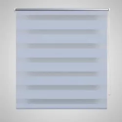 fehér zebra roló 50,9 x 100 cm szövetszélesség 46,7 cm