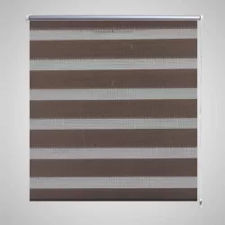   Zebra roló 80,9 x 150 cm, szövetszélesség 76,7 cm, kávébarna