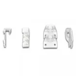 Zebra roló 80,9 x 150 cm, szövetszélesség 76,7 cm, kávébarna