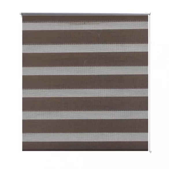 Zebra roló 100,9 x 175 cm, szövetszélesség 96,7 cm, kávébarna