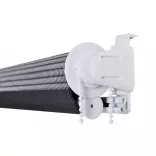 Zebra roló 140,9 x 175 cm, szövetszélesség 136,7 cm, kávébarna