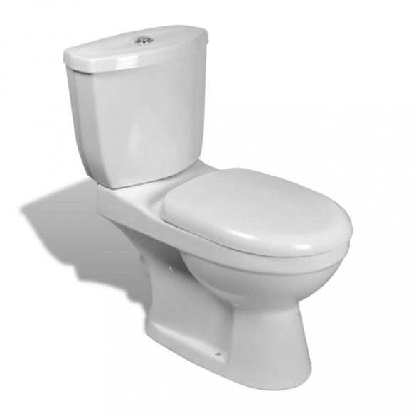 fehér WC tartállyal