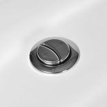 fehér WC tartállyal