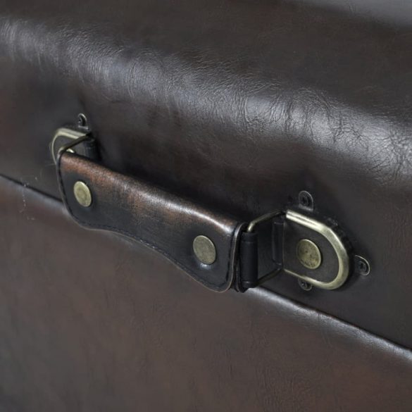 3 részes barna tárolópad szett